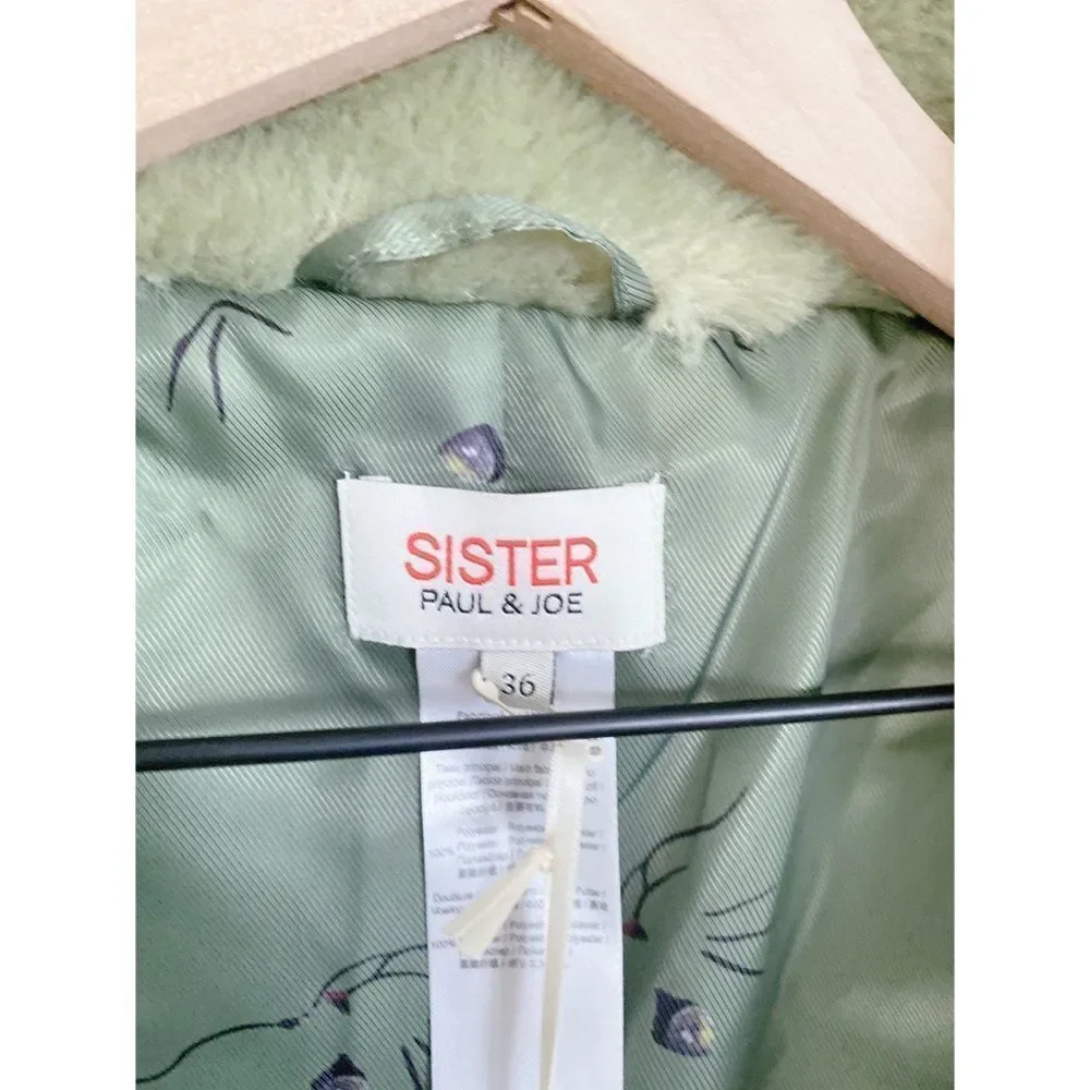 Paul & Joe Sister Faux Fur Teddy Jacket